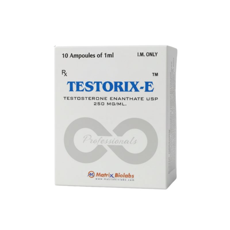 Testorix - E Testosterone Enanthate 250mg/ml Injection